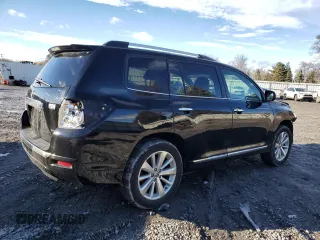 2011 Toyota Highlander Hybrid Limited with VIN JTEDC3EH3B2002983, listed as a Copart auction lot 87045994 with 143,483 mi miles and Salvage Title. Bid and sale history available at carsss.com. Image 3.