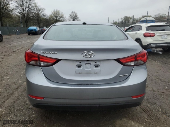2015 Hyundai Elantra SE with VIN 5NPDH4AE9FH609773, listed as a Copart auction lot 51967725 with 31,962 mi miles and Salvage Title. Bid and sale history available at carsss.com. Image 6.