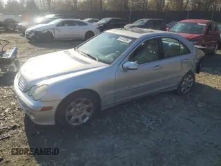 2005 Mercedes-Benz C 240 with VIN WDBRF81J15F604655, listed as a Copart auction lot 82845524 with 168,747 mi miles and Salvage Title. Bid and sale history available at DreamBid. Image 1.