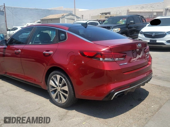 2016 Kia Optima SX Turbo with VIN 5XXGW4L24GG083524, listed as a Copart auction lot 65295985 with 129,118 mi miles and Clean title. Bid and sale history available at DreamBid. Image 3.