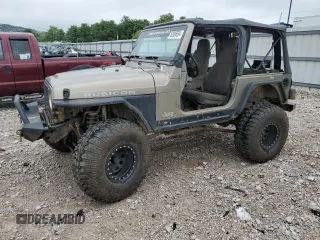 2004 Jeep Wrangler Rubicon with VIN 1J4FA69S94P774219, listed as a Copart auction lot 62806594 with 121,819 mi miles and Salvage Title. Bid and sale history available at carsss.com. Image 1.