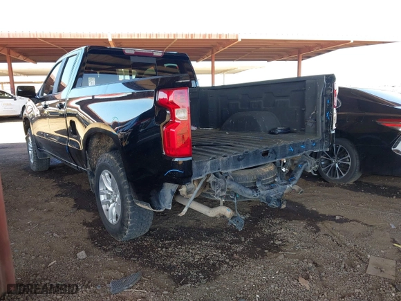 2019 Chevrolet Silverado 1500 LT with VIN 1GCRYDED6KZ235973, listed as a IAAI auction lot 41861962 with 84,227 mi miles. Bid and sale history available at carsss.com. Image 3.