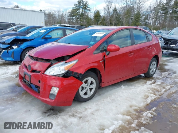 2010 Toyota Prius II with VIN JTDKN3DU5A0018066, listed as a IAAI auction lot 41663999 with 162,521 mi miles and . Bid and sale history available at DreamBid. Image 2.