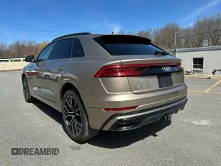 2019 Audi Q8 Prestige with VIN WA1FVBF18KD015892, listed as a Copart auction lot 52225795 with 61,436 mi miles and Clean title. Bid and sale history available at DreamBid. Image 2.