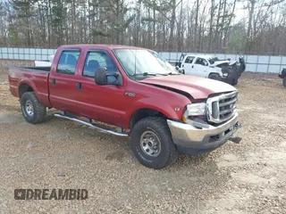 2002 Ford Super Duty F-250 XL with VIN 1FTNW21L62EB49639, listed as a IAAI auction lot 41639581 with 224,986 mi miles. Bid and sale history available at carsss.com. Image 1.