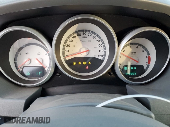 2008 Dodge Grand Caravan SXT with VIN 2D8HN54P78R726515, listed as a Copart auction lot 89122385 with 142,663 mi miles and Salvage Title. Bid and sale history available at DreamBid. Image 9.