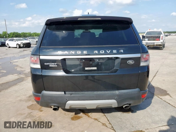 2016 Land Rover Range Rover Sport V6 HSE with VIN SALWR2PF9GA106515, listed as a Copart auction lot 53303535 with 137,465 mi miles and Clean Title. Bid and sale history available at carsss.com. Image 6.