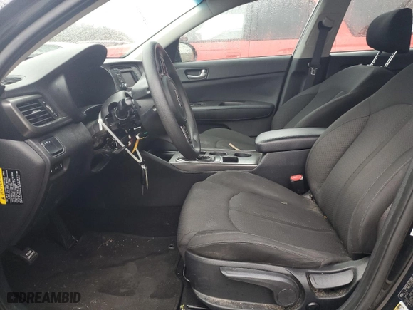 2017 Kia Optima LX with VIN KNAGT4L32H5179088, listed as a Copart auction lot 84076884 with 144,759 mi miles and Salvage Title. Bid and sale history available at carsss.com. Image 7.