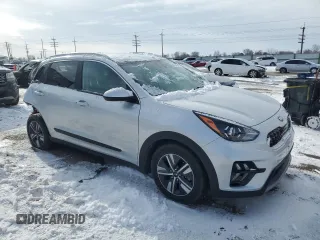 2021 Kia Niro LX with VIN KNDCB3LC2M5470747, listed as a Copart auction lot 45146245 with 34,190 mi miles and Salvage Title. Bid and sale history available at carsss.com. Image 4.