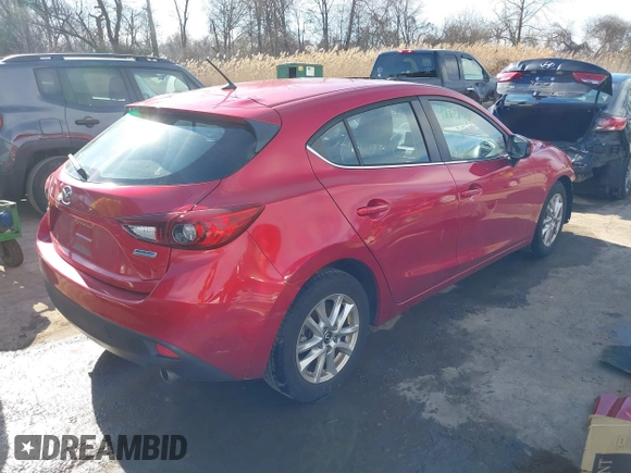 2016 Mazda 3 i Touring with VIN JM1BM1L79G1291789, listed as a IAAI auction lot 41662644 with 102,034 mi miles and . Bid and sale history available at DreamBid. Image 4.