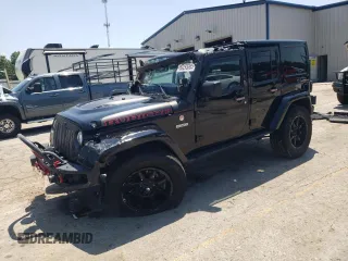 2017 Jeep Wrangler Unlimited Rubicon Recon with VIN 1C4BJWFG2HL620002, listed as a Copart auction lot 60293365 with 113,302 mi miles and Salvage title. Bid and sale history available at DreamBid. Image 1.