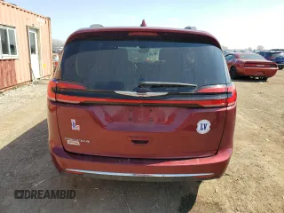 2021 Chrysler Pacifica Touring L with VIN 2C4RC1BG3MR528173, listed as a Copart auction lot 50229055 with 97,158 mi miles and Salvage Title. Bid and sale history available at DreamBid. Image 6.