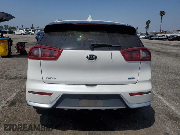 2019 Kia Niro LX with VIN KNDCB3LC8K5346740, listed as a Copart auction lot 53061914 with 42,684 mi miles and Salvage Title. Bid and sale history available at carsss.com. Image 6.
