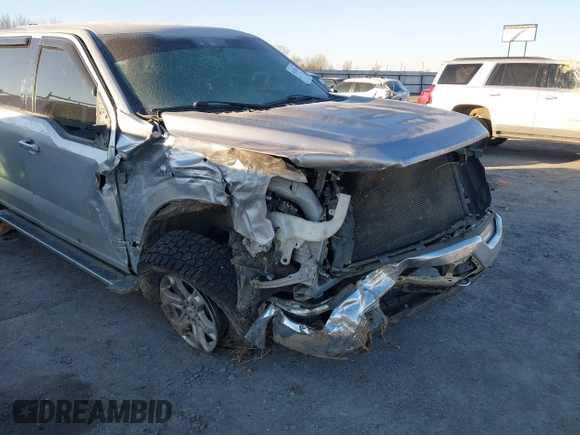 2021 Ford F-150 XL with VIN 1FTFW1E56MFA46051, listed as a IAAI auction lot 41342210 with 94,729 mi miles. Bid and sale history available at carsss.com. Image 6.