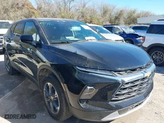 2025 Chevrolet Blazer LT with VIN 3GNKBCR46SS146805, listed as a IAAI auction lot 41798231 with 5,360 mi miles. Bid and sale history available at carsss.com. Image 1.