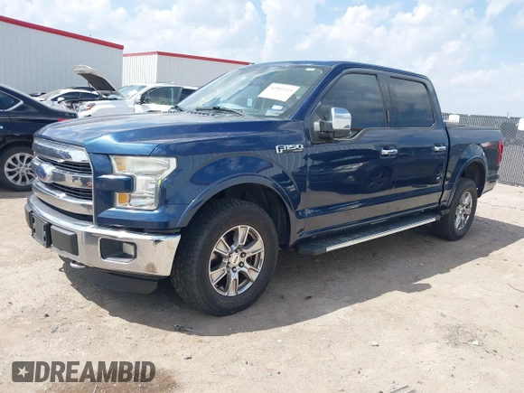 2015 Ford F-150 XLT z VIN 1FTEW1EF6FKD56067, wystawiony jako IAAI lot #41883119 z przebiegiem 232 405 mil mil oraz . Historia ofert i sprzedaży dostępna na DreamBid. Obrazek 2.