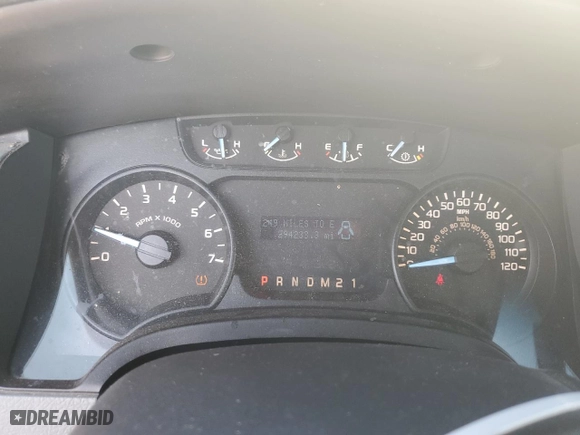 2012 Ford F-150 XL with VIN 1FTNF1CT5CKD64925, listed as a Copart auction lot 74139544 with 294,233 mi miles and Salvage Title. Bid and sale history available at carsss.com. Image 9.