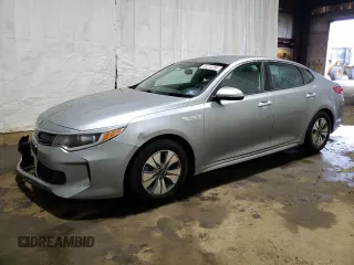 2017 Kia Optima Hybrid with VIN KNAGT4LE4H5014631, listed as a Copart auction lot 45274285 with 90,361 mi miles and Salvage Title. Bid and sale history available at carsss.com. Image 1.