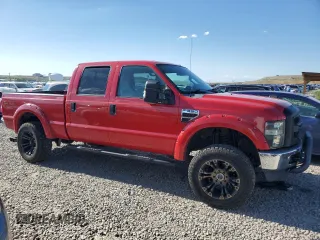 2008 Ford F-350 XL with VIN 1FTWW31R48ED35719, listed as a Copart auction lot 56418465 with 148,666 mi miles and Salvage title. Bid and sale history available at DreamBid. Image 4.