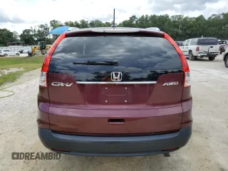 2012 Honda CR-V EX-L with VIN 5J6RM4H71CL061326, listed as a Copart auction lot 58517235 with 182,697 mi miles and Salvage title. Bid and sale history available at DreamBid. Image 6.