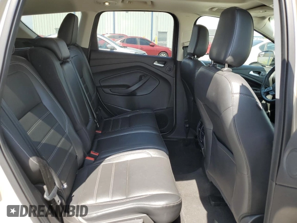 2018 Ford Escape Titanium with VIN 1FMCU9J91JUB44813, listed as a Copart auction lot 59920265 with 63,008 mi miles and Salvage title. Bid and sale history available at DreamBid. Image 11.