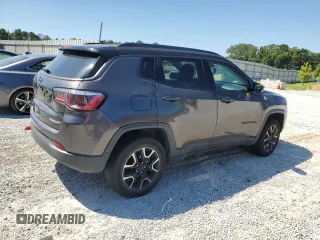 2019 Jeep Compass Trailhawk z VIN 3C4NJDDB1KT722170, wystawiony jako Copart lot #65063285 z przebiegiem 91 809 mil mil oraz Czysty tytuł • Clean title. Historia ofert i sprzedaży dostępna na DreamBid. Obrazek 3.
