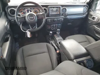 2020 Jeep Wrangler Unlimited Willys with VIN 1C4HJXDG7LW234492, listed as a Copart auction lot 85474054 with 90,897 mi miles and Non repairable. Bid and sale history available at DreamBid. Image 8.