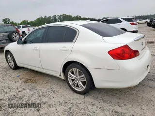 2011 Infiniti G25 x z VIN JN1DV6AR6BM650422, wystawiony jako Copart lot #57846575 z przebiegiem Nie podano mil oraz Czysty tytuł • Clean title. Historia ofert i sprzedaży dostępna na DreamBid. Obrazek 2.