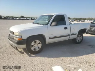 2000 Chevrolet Silverado 1500 with VIN 1GCEC14W2YE209210, listed as a Copart auction lot 76048094 with 0 mi miles and Salvage Title. Bid and sale history available at carsss.com. Image 1.