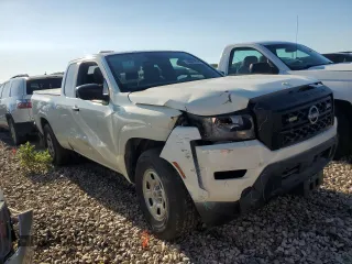 2024 Nissan Frontier S with VIN 1N6ED1CL9RN657883, listed as a Copart auction lot 52134545 with 7,602 mi miles and Clean title. Bid and sale history available at DreamBid. Image 4.