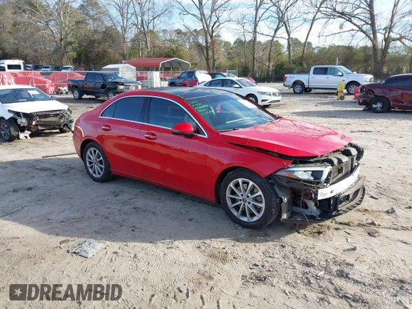 2020 Mercedes-Benz A 220 with VIN W1K3G4EBXLW045013, listed as a IAAI auction lot 41752150 with 78,883 mi miles and . Bid and sale history available at DreamBid. Image 1.