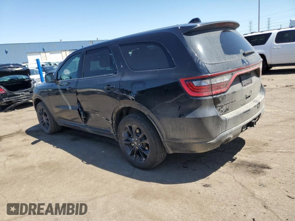2022 Dodge Durango GT Plus with VIN 1C4RDJDG5NC212441, listed as a Copart auction lot 55974685 with 26,665 mi miles and Clean title. Bid and sale history available at DreamBid. Image 2.