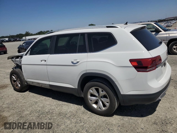 2019 Volkswagen Atlas S with VIN 1V2AP2CA8KC539269, listed as a Copart auction lot 56042985 with 93,320 mi miles and Salvage title. Bid and sale history available at DreamBid. Image 2.