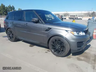 2017 Land Rover Range Rover Sport SE with VIN SALWG2FV6HA148060, listed as a IAAI auction lot 41777964 with 62,906 mi miles. Bid and sale history available at carsss.com. Image 1.