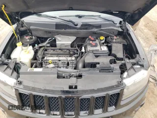 2014 Jeep Compass Altitude with VIN 1C4NJCBA8ED730183, listed as a Copart auction lot 73128034 with 76,993 mi miles and Salvage Title. Bid and sale history available at carsss.com. Image 12.