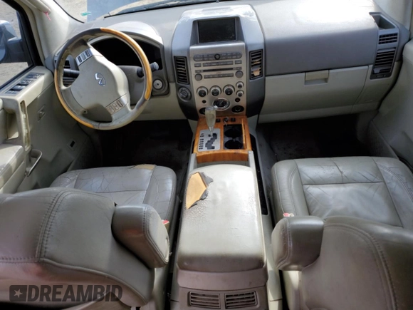 2004 Infiniti QX56 with VIN 5N3AA08C14N807543, listed as a Copart auction lot 87957795 with 0 mi miles and Salvage Title. Bid and sale history available at carsss.com. Image 8.