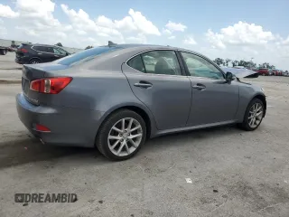 2012 Lexus IS 250 z VIN JTHCF5C25C5056981, wystawiony jako Copart lot #59938865 z przebiegiem 263 985 mil mil oraz Szkoda całkowita • Salvage title. Historia ofert i sprzedaży dostępna na DreamBid. Obrazek 3.