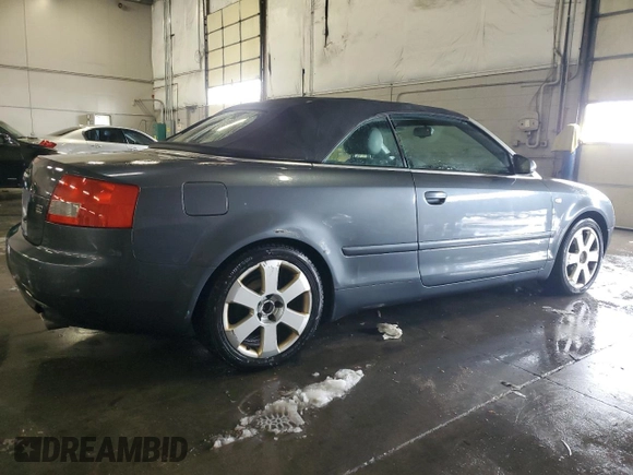 2006 Audi A4 3.0L with VIN WAUDT48H66K002193, listed as a Copart auction lot 79567404 with 136,244 mi miles and Salvage Title. Bid and sale history available at carsss.com. Image 3.