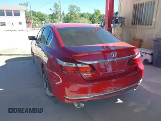2016 Honda Accord Sport with VIN 1HGCR2F55GA137054, listed as a IAAI auction lot 41758711 with 106,922 mi miles and . Bid and sale history available at DreamBid. Image 3.