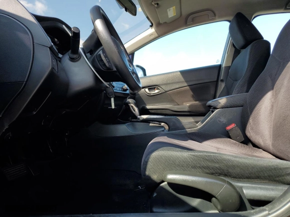2013 Honda Civic Sdn LX with VIN 2HGFB2F50DH597561, listed as a Copart auction lot 50927385 with 142,034 mi miles and Salvage Title. Bid and sale history available at carsss.com. Image 7.