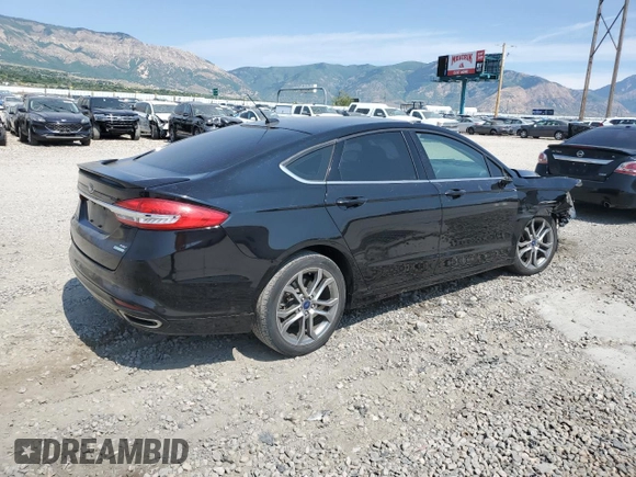 2017 Ford Fusion SE with VIN 3FA6P0H93HR207105, listed as a Copart auction lot 59310365 with 81,313 mi miles and Salvage title. Bid and sale history available at DreamBid. Image 3.