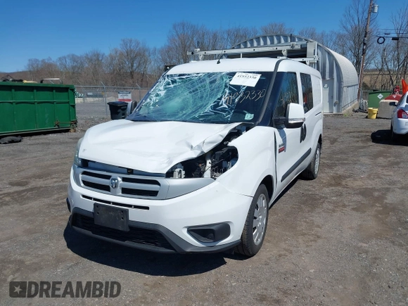 2016 Ram ProMaster City Cargo Tradesman SLT with VIN ZFBERFBT4G6C56452, listed as a IAAI auction lot 41932330 with 215,260 mi miles and . Bid and sale history available at DreamBid. Image 6.