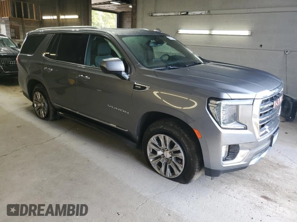 2021 GMC Yukon SLT with VIN 1GKS2BKD0MR429806, listed as a Copart auction lot 69651944 with 47,873 mi miles and Salvage Title. Bid and sale history available at carsss.com. Image 4.