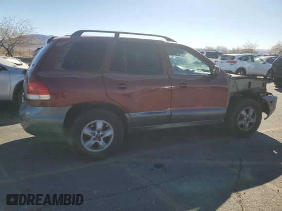 2005 Hyundai Santa Fe GLS with VIN KM8SC13D85U933502, listed as a Copart auction lot 42212285 with 199,563 mi miles and Salvage Title. Bid and sale history available at carsss.com. Image 3.