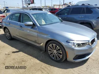 2019 BMW 5 Series 530e iPerformance with VIN WBAJA9C50KB399218, listed as a Copart auction lot 54268395 with 76,187 mi miles and Salvage Title. Bid and sale history available at carsss.com. Image 4.