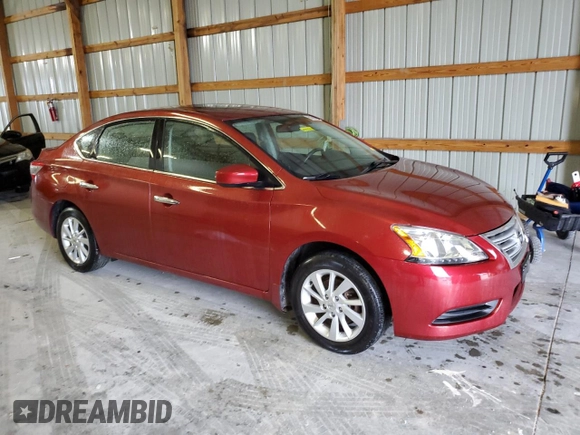 2015 Nissan Sentra SR with VIN 3N1AB7AP2FY365719, listed as a Copart auction lot 51011525 with 131,359 mi miles and Clean Title. Bid and sale history available at DreamBid. Image 4.
