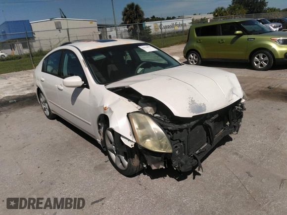 2005 Nissan Maxima 3.5 SL with VIN 1N4BA41E55C803907, listed as a IAAI auction lot 41475498 with 226,062 mi miles. Bid and sale history available at carsss.com. Image 1.