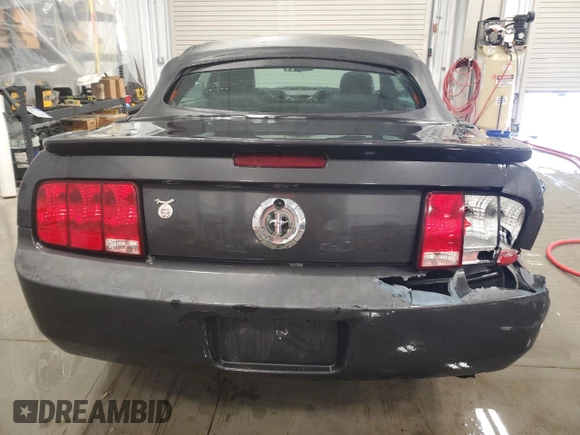 2007 Ford Mustang Deluxe with VIN 1ZVFT84N375322065, listed as a Copart auction lot 46120295 with 139,159 mi miles and Clean Title. Bid and sale history available at carsss.com. Image 6.