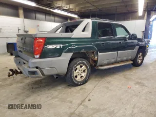 2002 Chevrolet Avalanche with VIN 3GNEK13T42G358557, listed as a Copart auction lot 78950744 with 0 mi miles and Clean Title. Bid and sale history available at carsss.com. Image 3.