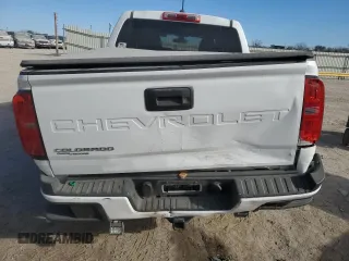 2021 Chevrolet Colorado 2WD Work Truck with VIN 1GCGSBEA2M1192933, listed as a Copart auction lot 83776604 with 67,846 mi miles and Salvage title. Bid and sale history available at DreamBid. Image 6.